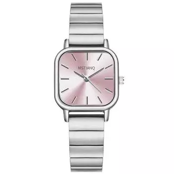 Модные простые женские часы, универсальные часы Ins, студентка, бамбуковый узел, стальной ремешок, кварцевые часы, роскошный подарок, наручные часы