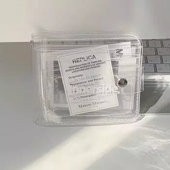 модные прозрачные кошельки для женщин, модный корейский стиль, популярный оригинальный мужской кошелек для карт, продвинутая повседневная дизайнерская роскошная сумка