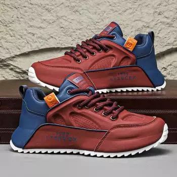 Модные ретро-кроссовки для мужчин, удобные туфли на платформе, кроссовки мужские на шнуровке, повседневные кроссовки большого размера 48 Zapatillas Hombre 39