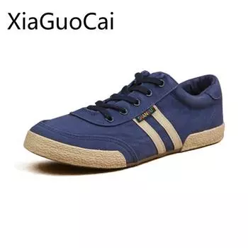 Модные ретро-модные мужские парусиновые туфли, весенние и осенние мужские кроссовки, повседневная обувь для студентов, дышащие туфли на плоской подошве, Прямая поставка Lu4 35 7 вино красного