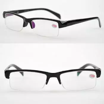 Модные ретро-очки от -1,0 до -3,5, прямоугольные очки для близорукости, сверхлегкие очки в полуоправе, высокое качество ручной работы 2.5