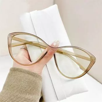 Модные ретро очки в оправе «кошачий глаз» с защитой от синего света, женские маленькие треугольные очки, защитные очки для глаз