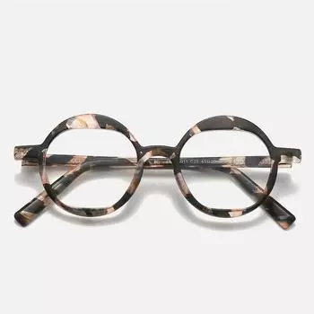 Модные ретро-очки в оптической оправе для мужчин и женщин, цветочная оправа, овальные большие сплошные очки с защитой от синего света, панк-очки для женщин, солнцезащитные очки UV400