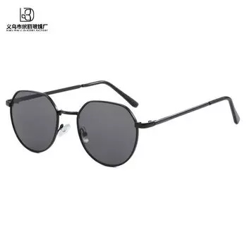 Модные ретро-солнцезащитные очки для взрослых, модные мужские и женские солнцезащитные очки для уличной фотографии, вогнутые солнцезащитные очки