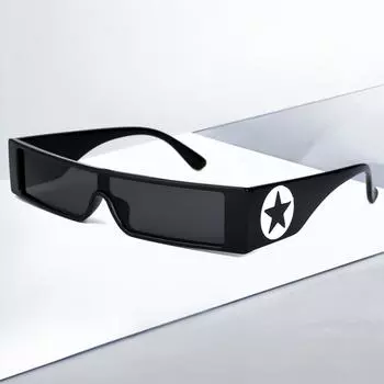 Модные ретро солнцезащитные очки для женщин, ретро прямоугольные солнцезащитные очки для женщин, модные цветные квадратные не поляризованные очки для женщин