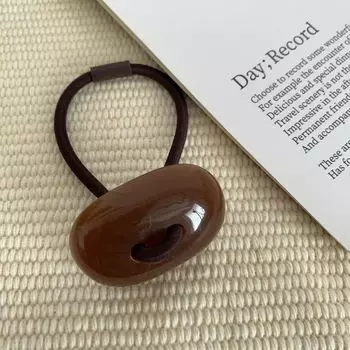 Модные резинки для волос женские высокоэластичные резинки для волос элегантные однотонные смоляные резинки для волос аксессуары для волос для девочек новые