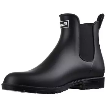 Модные резиновые сапоги Comwarm для женщин, нескользящие, водонепроницаемые, домашняя обувь, всесезонные, резиновые, женские, до середины голени, короткие сапоги 36