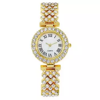 Модные римские бриллианты, женские часы, женские часы, кварцевые часы, браслет, женские часы