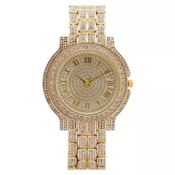 Модные римские полные бриллиантовые женские часы женские часы кварцевые часы женские часы серебряный