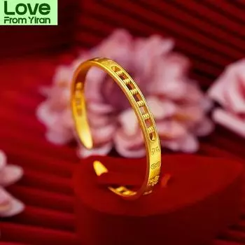 Модные роскошные браслеты, браслеты из 18-каратного золота, браслеты для женщин и мужчин, браслет Abacus, ювелирные изделия, подарок, завод Whol золотой