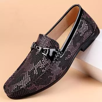 Модные роскошные брендовые мужские мокасины мягкие мокасины высокого качества повседневные туфли без застежек на плоской подошве из натуральной кожи мужские туфли для вождения новые нарядные туфли 38 чёрный