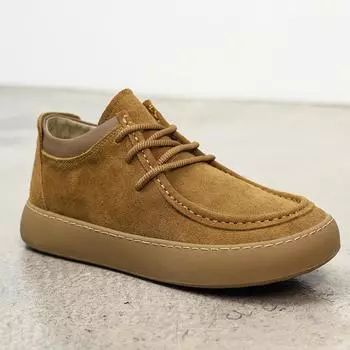 Модные роскошные брендовые мужские замшевые туфли из натуральной кожи, классические, на шнуровке, легкие, удобные, для вождения, на открытом воздухе, нескользящие, с мягкой подошвой, оксфорды 38