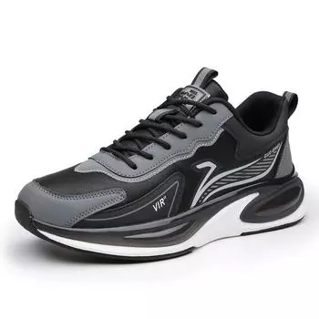 Модные роскошные кожаные повседневные кроссовки на платформе для мужчин, дизайнерская спортивная обувь для мужчин, модная весна-осень Zapatillas Hombre 39