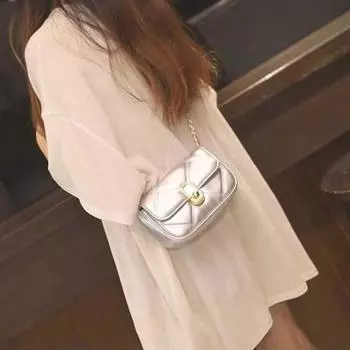 Модные роскошные мини-сумки через плечо для женщин, женские новые сумки с цепочкой и клапаном, модные сумки с ромбовидной решеткой, кошельки