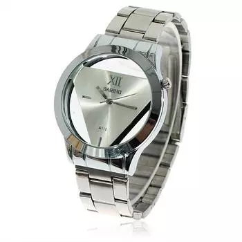 Модные роскошные мужские часы, кварцевые наручные часы белый