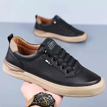 Модные роскошные мужские повседневные кожаные туфли для отдыха на открытом воздухе, классические повседневные кроссовки с противоскользящей подошвой, дизайнерские оксфордские туфли для ходьбы, высокое качество 38 коричневый