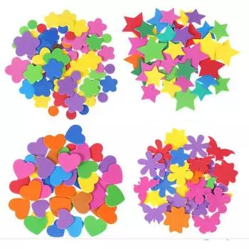 Модные самодельные пенопластовые губчатые наклейки детские развивающие игрушки EVA Craft Paster Аксессуар 08