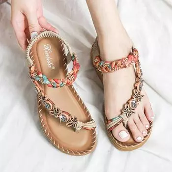 Модные сандалии. Удобная женская обувь. Нескользящая повседневная обувь. 36 чёрный