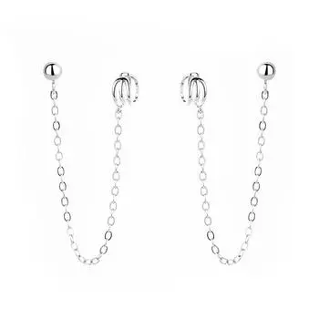 Модные серьги-гвоздики с кисточками для женщин, ювелирные изделия для вечеринок, Pendientes Mujer Moda Eh1342