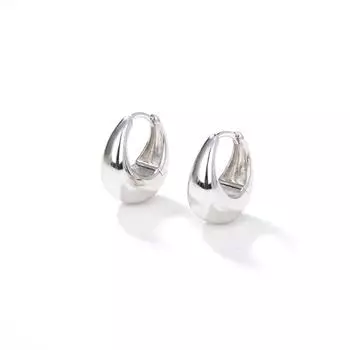 Модные серьги из нержавеющей стали Unfade Jewelry золотой