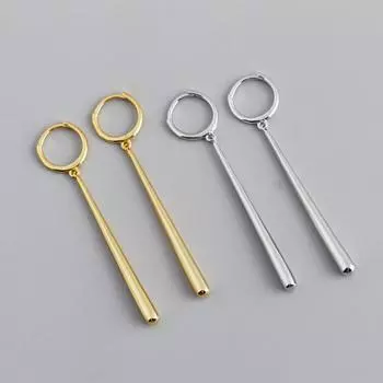 Модные серьги из стерлингового серебра S925 с пряжкой для ушей женские аксессуары Изысканные маленькие серьги золото для женщин Обручи Тренд 2024 Роскошь белого золота