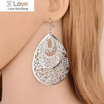 Модные серьги-капли, длинные серьги в стиле Богемия, женские, нестандартные, сексуальные, женские, модные, панк, металлические, кисточки, серьги