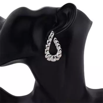 Модные серьги-капли для женщин, двойные круглые геометрические серьги-гвоздики с подвесками