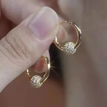 Модные серьги-кольца золотого цвета с геометрическим рисунком для женщин и девушек, ювелирные изделия для темперамента золотой