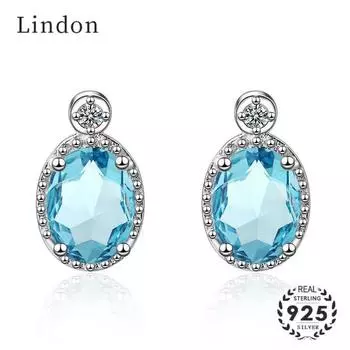 Модные серьги Lindon с серьгами-каплями для женщин, ювелирные изделия, свадебный подарок