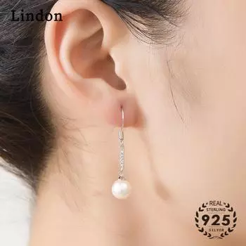 Модные серьги Lindon, серьги-капли для женщин, подарки на свадьбу