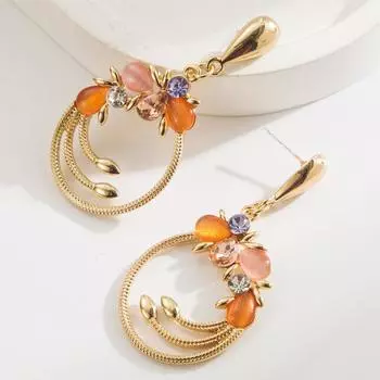 Модные серьги-подвески для женщин