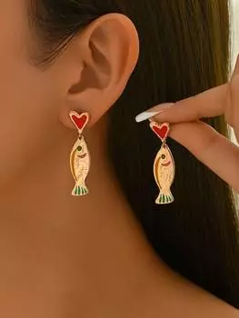 Модные серьги-подвески для женщин