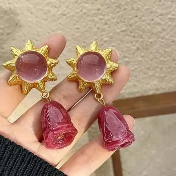 Модные серьги-подвески для женщин