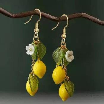 Модные серьги-подвески для женщин