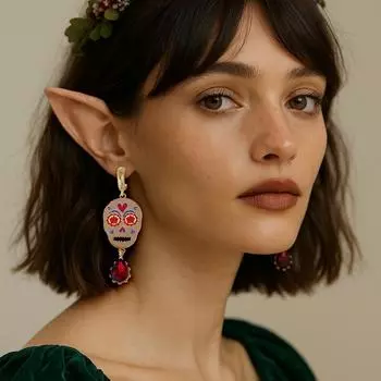Модные серьги-подвески для женщин