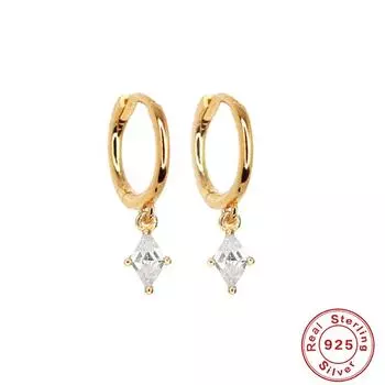 Модные серьги-пусеты из стерлингового серебра S925 с цветным цирконом, в виде пчелы и дракона с заклепками, модные ретро-серьги, серьги-подвески, серьги 925 Silver