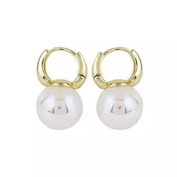 Модные серьги с искусственным жемчугом, модные женские висячие серьги с каплями воды, простые милые женские украшения Elegnat