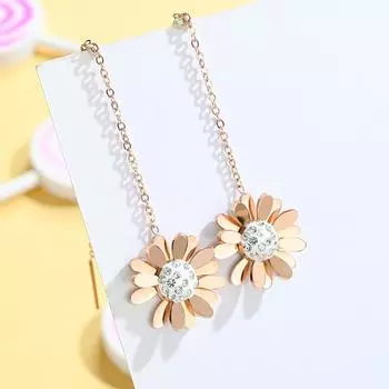 Модные серьги с кристаллами циркона в виде маленьких ромашек для женщин, дизайн, женские длинные серьги, ювелирные изделия, женская повседневная одежда, аксессуары