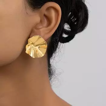 Модные серьги-шармы для женщин золотой