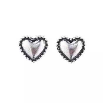 Модные серьги, универсальные литературные и художественные серьги-гвоздики в стиле ретро с надписью «Любовь», для женщин