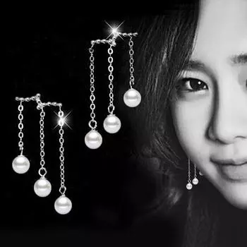 Модные серьги, женские модные жемчужные серьги, женские серьги премиум-класса