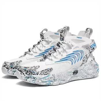 Модные серые ботинки большого размера 40-46, мужские дизайнерские кроссовки для мужчин, спортивные уличные, баскетбольные, новые, необычные, последние, Вьетнам 39