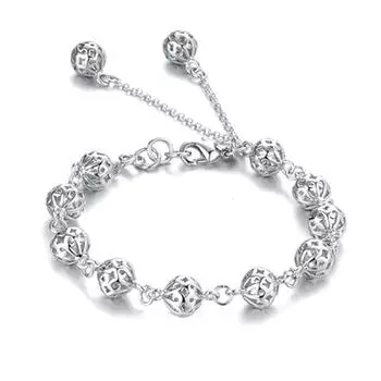 Модные шары, подвески, браслет для девочек, браслет из бисера, ювелирные изделия