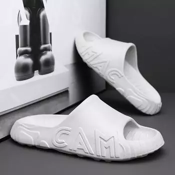 Модные шлепанцы, повседневная обувь инновационного дизайна, мужские легкие домашние тапочки с мягкой подошвой, высококачественные эксклюзивные фирменные шлепанцы 40-41