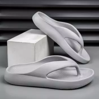 Модные шлепанцы, повседневная обувь инновационного дизайна, мужские легкие домашние тапочки с мягкой подошвой, высококачественные эксклюзивные фирменные шлепанцы 43