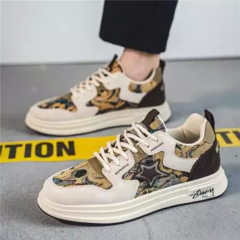 Модные скейтбордные износостойкие нескользящие спортивные и досуговые повседневные кроссовки-лоферы для мужчин весна и осень мода с круглым носком 39 серый