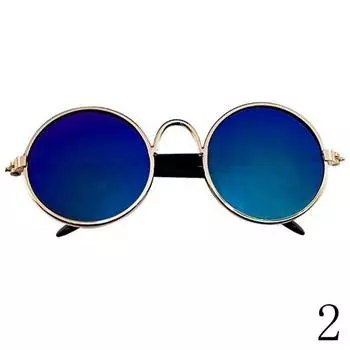 Модные солнцезащитные очки для кошек, аксессуары для домашних животных, летние очки для собак и кошек, уход за шерстью, черный, зеленый 8cm белый