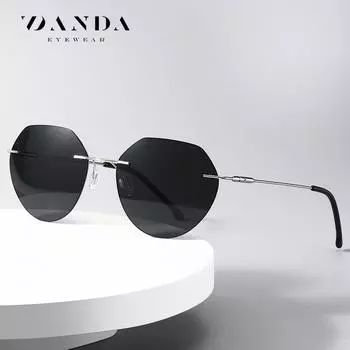 Модные солнцезащитные очки для мужчин, крутые солнцезащитные очки для женщин, элегантные очки с защитой от ультрафиолета 53-18-130