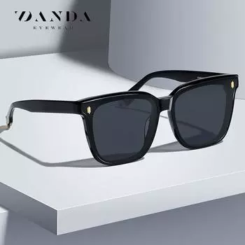 Модные солнцезащитные очки для мужчин, крутые солнцезащитные очки для женщин, элегантные очки с защитой от ультрафиолета 65-15-145