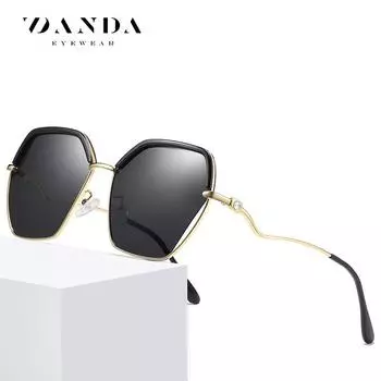 Модные солнцезащитные очки для мужчин, крутые солнцезащитные очки для женщин, элегантные очки с защитой от ультрафиолета 61-17-143